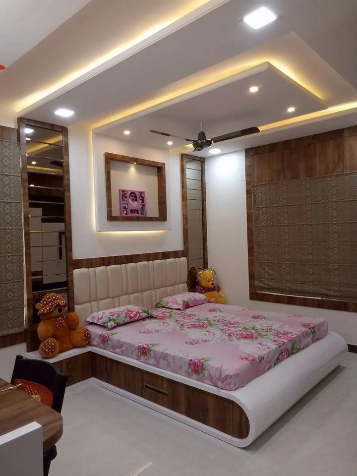 Interior painting and bedroom finish