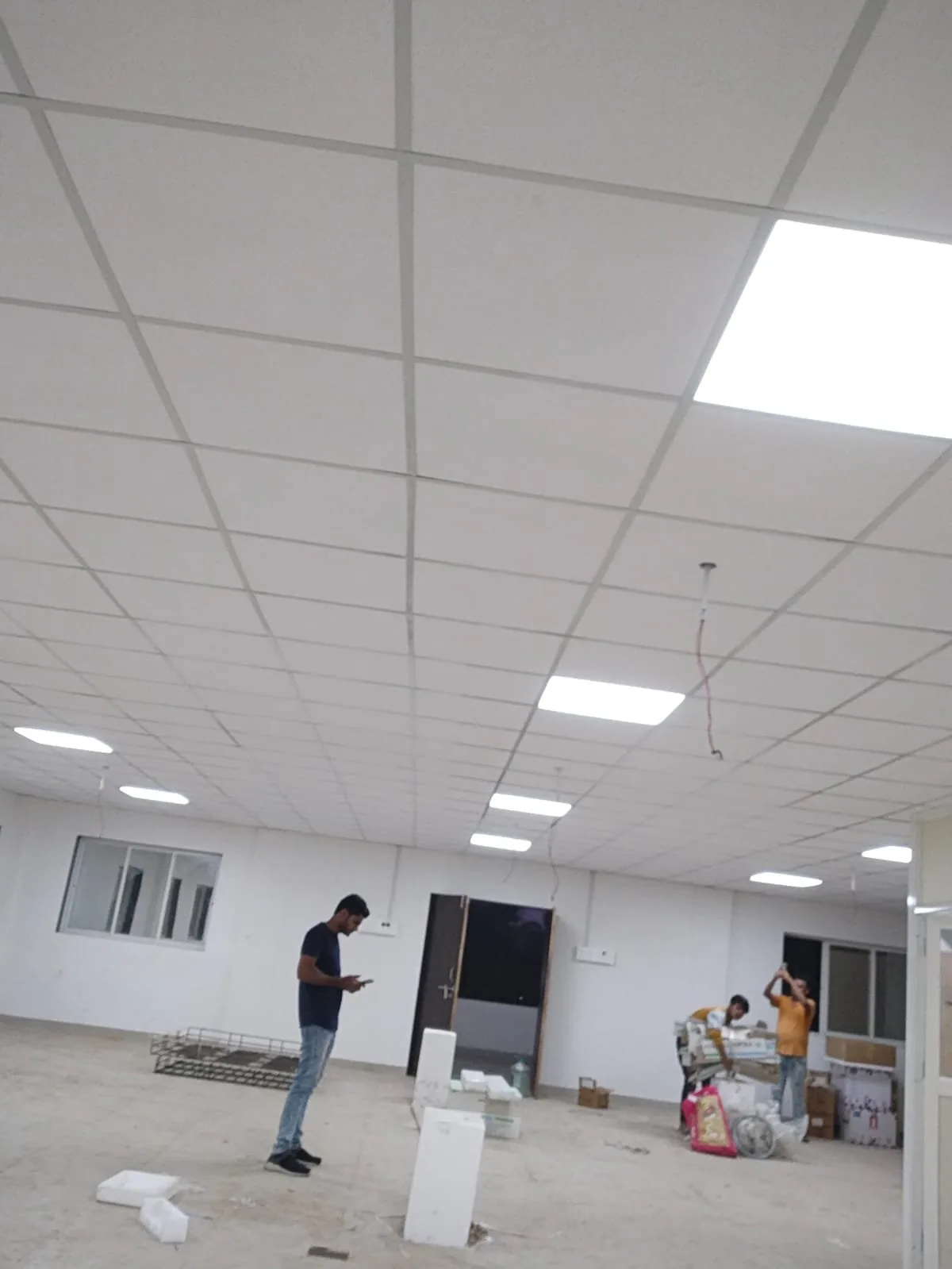 Commercial office ceiling